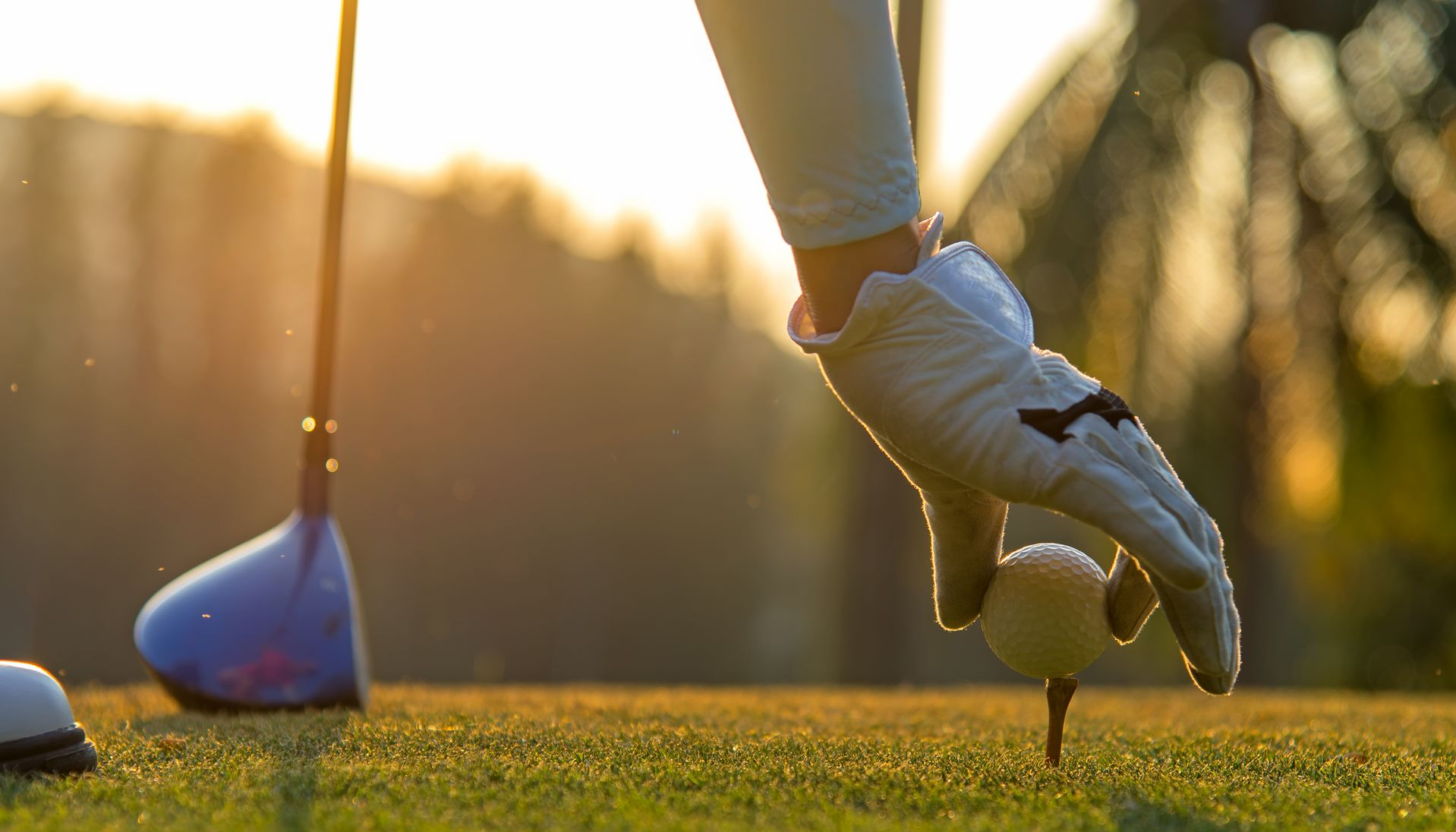 Golfen mit Panorama